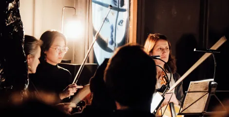 Concert de l'Orchestre de chambre de Paris à Transfo © Baptiste Henry