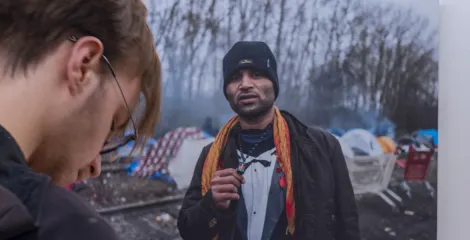 Vue de l'exposition "C’est un dur métier que l’exil, n’est-ce pas ?"