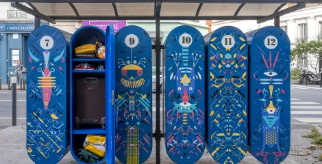 Casiers solidaires à Montreuil