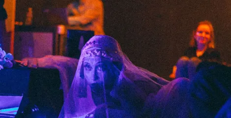 Photo de la performeuse Lalla Morte