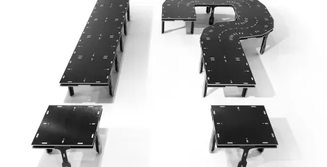 Des modules de la Tablée de Didier Faustino © Studio Didier Faustino