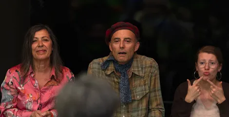 Esther Ferrer, Je vais vous raconter ma vie © Marc Domage 2026