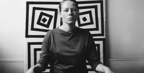 Portrait de Vera Molnár