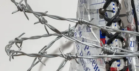 Jenna Marvin - Личные вещи - 'Personal belongings' - 2025 (détail) © Marc Domage pour Transfo - Emmaüs Solidarité