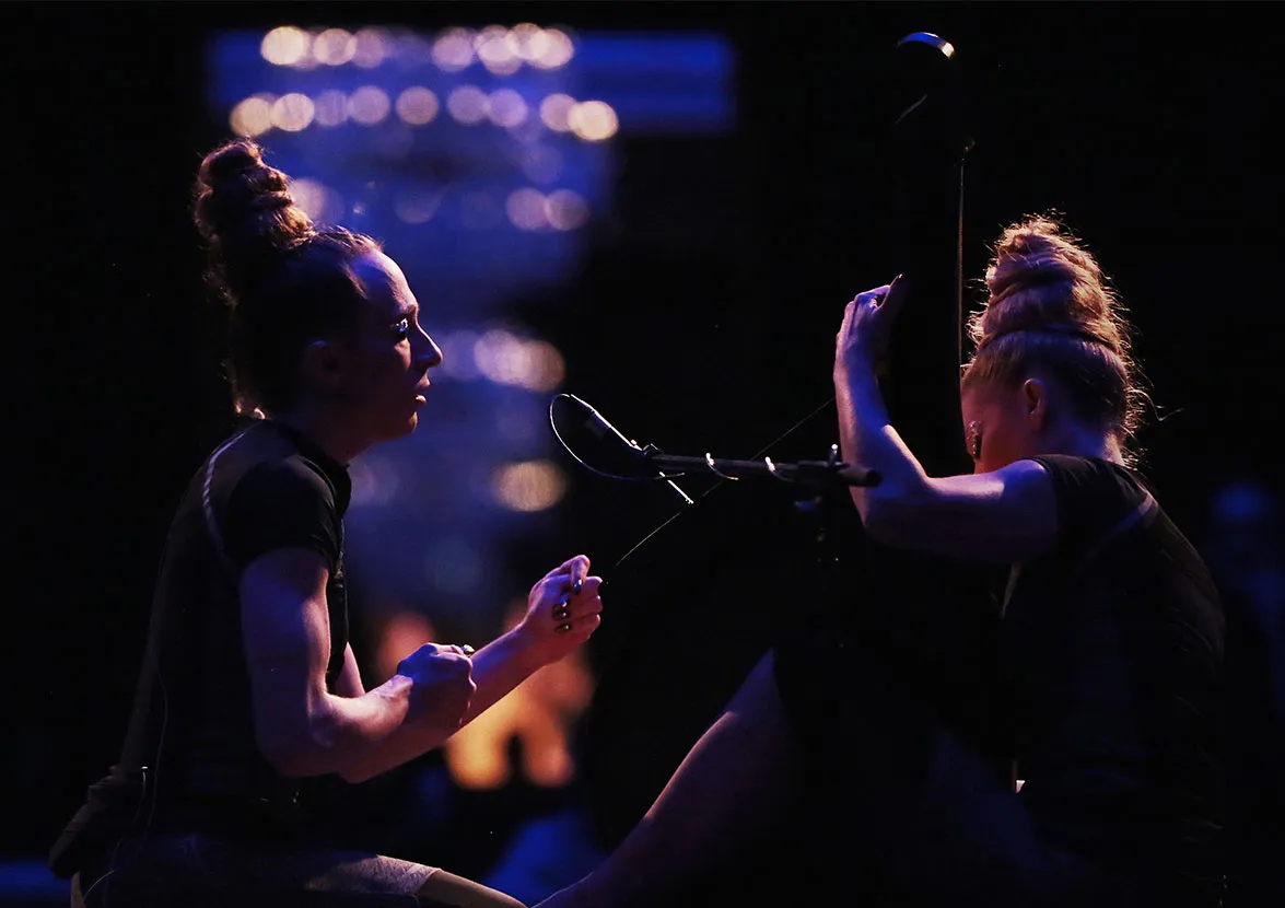 François Chaignaud et Marie-Pierre Brébant, Symphonia harmoniae caelestium revelationum © Bruno Simão
