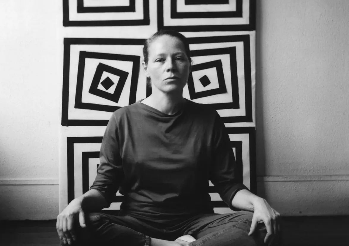 Portrait de Vera Molnár