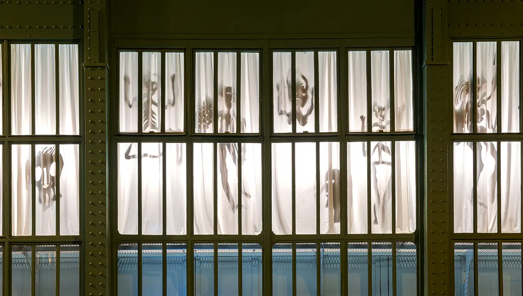 Christian Boltanski, Le Théâtre d’ombres (2005), détail