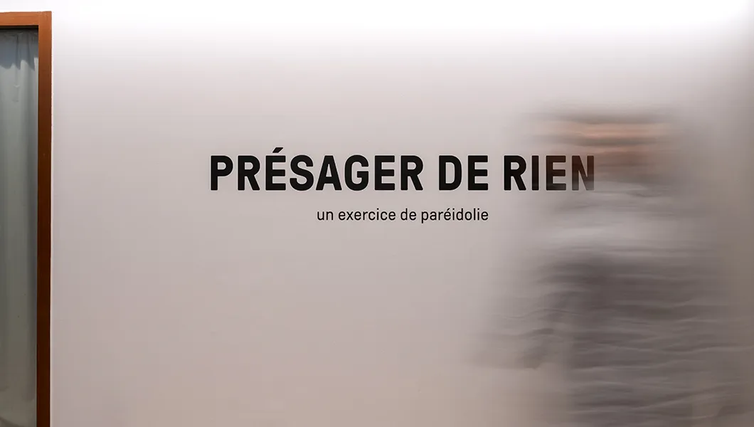 Présager de rien, un exercice de paréidolie