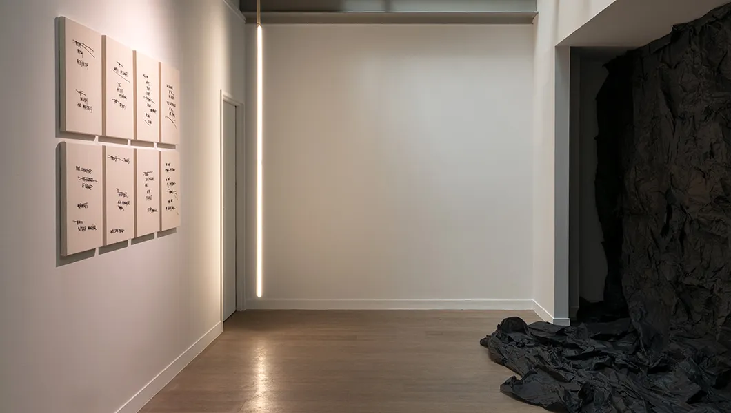 vue de l'exposition All my hopes belong to you © Marc Domage