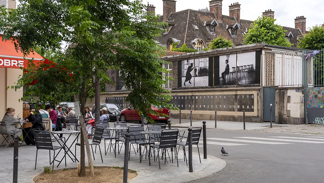 …Et le temps passe, Esther Ferrer, vue d'exposition © Marc Domage