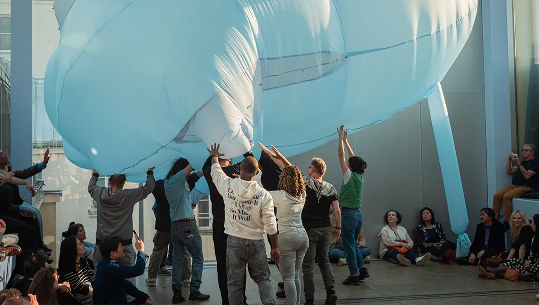 Un Grain de Marguerite Li-Garrigue, prix Emmaüs Solidarité 2023, à Lafayette Anticipations © Jean-Baptiste Aubard