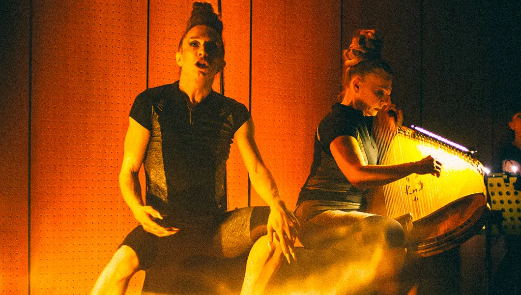 Curieux Transfo devient mystique avec François Chaignaud et Marie-Pierre Brébant © Romain Guédé