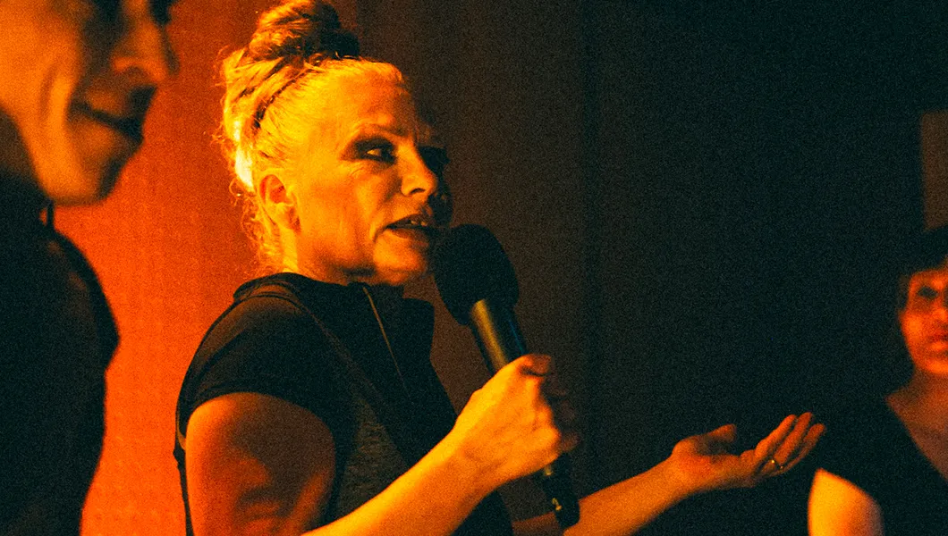 Curieux Transfo devient mystique avec François Chaignaud et Marie-Pierre Brébant © Romain Guédé