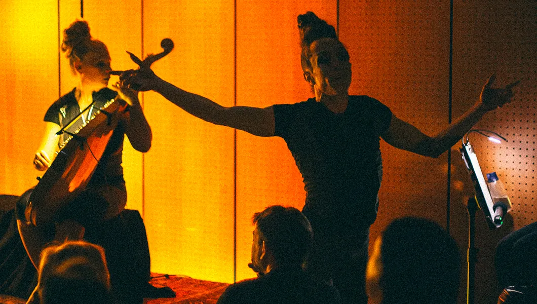 Curieux Transfo devient mystique avec François Chaignaud et Marie-Pierre Brébant © Romain Guédé