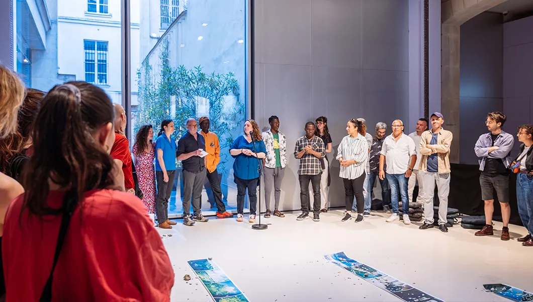 Miam ! de Yasmina Benabderrahmane, prix Emmaüs Solidarité 2024, Lafayette Anticipations © Hafid Lhachmi